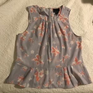Floral Summer Time  Top XL